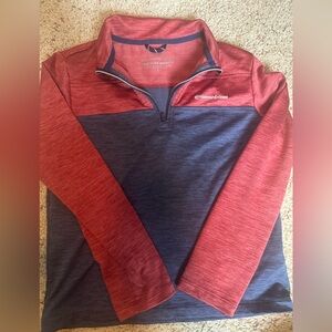 Vineyard Vines Red and Navy Shep Shirt